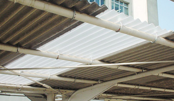 ノンアスベスト屋根に交換